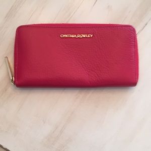 NWOT red full size wallet